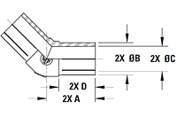 45E 45° Elbow-2