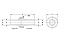 Furon® No O-Ring Union-2