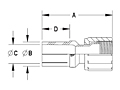 UAFF (Fuse-Bond) Union Adapter Female Flare-2