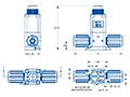 Furon Pressure Relief Valve Drawing HPVM-RV